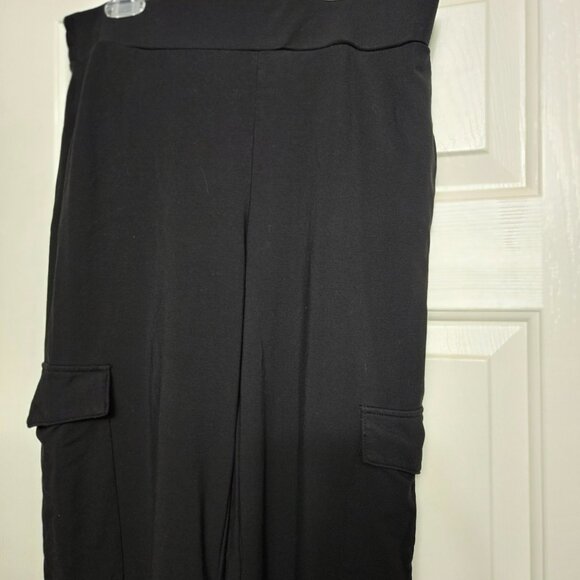 Mango Flowy cargo trousers Size Large - Picture 9 of 10